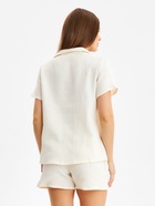 Комплект домашний женский (рубашка, шорты) KAFTAN Basic размер 40-42, молочный 10317544 - фото 13729721