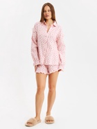 Комплект домашний женский (рубашка, шорты) KAFTAN «Муслин: pink leopard» размер 40-42, розовый 10317552 - фото 14330090