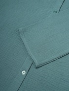 Пижама женская (рубашка, шорты) KAFTAN Basic, размер 48-50, зелёная - Фото 10