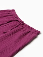 Пижама женская (рубашка, шорты) KAFTAN Basic, размер 48-50, сиреневая - Фото 9