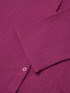 Пижама женская (рубашка, шорты) KAFTAN Basic, размер 48-50, сиреневая - Фото 9