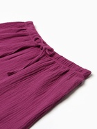 Пижама женская (рубашка, шорты) KAFTAN Basic, размер 48-50, сиреневая - Фото 10