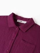 Пижама детская KAFTAN «Муслин», размер 32 (110-116 см), фиолетовая - Фото 8
