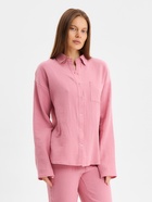 Пижама женская (рубашка, брюки) KAFTAN Basic, размер 40-42, пудрово-розовая - Фото 2