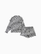 Комплект женский (рубашка, шорты) KAFTAN "Муслин: leopard" р. 40-42 - фото 809474123