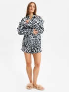 Комплект женский (рубашка, шорты) KAFTAN "Муслин: leopard" р. 44-46 - фото 808705182
