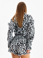 Комплект женский (рубашка, шорты) KAFTAN "Муслин: leopard" р. 44-46 - фото 808610395