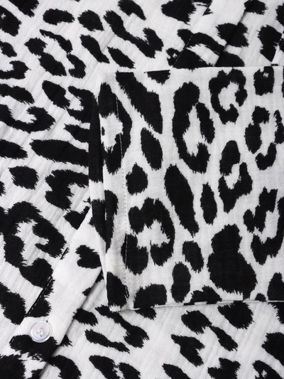 Пижама женская (рубашка, брюки) KAFTAN «Муслин: leopard», размер 40-42