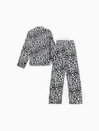 Комплект домашний женский (рубашка, брюки) KAFTAN «Муслин: leopard» размер 44-46 10317588 - фото 14473962