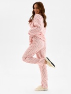 Пижама женская (рубашка, брюки) KAFTAN «Муслин: pink leopard», размер 40-42 - Фото 4