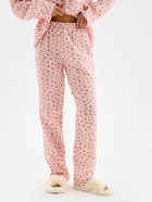 Пижама женская (рубашка, брюки) KAFTAN «Муслин: pink leopard», размер 40-42 - Фото 6