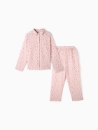 Пижама женская (рубашка, брюки) KAFTAN «Муслин: pink leopard», размер 40-42 - Фото 7