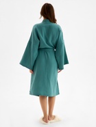 Халат домашний женский KAFTAN Basic, размер 40-42, зелёный - Фото 6