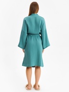 Халат домашний женский KAFTAN Basic, размер 48-50, зелёный - Фото 5