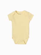 Боди Крошка Я Melange, рост 74-80, жёлтое - Фото 5