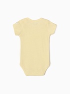 Боди Крошка Я Melange, рост 74-80, жёлтое - Фото 9