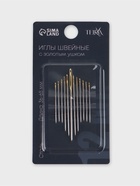 Иглы швейные штопальные TEIRA, для гобелена, набор 12 шт., d=0.7-1.4, 3.6-9 см - Фото 8