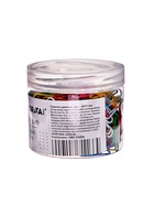 Скрепки 25 мм цветные в пластиковой тубе 300 штук - Фото 5