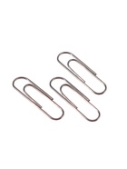 Скрепки 28 мм никелированные в картонной коробке 100 штук - Фото 4