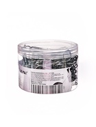 Скрепки 78 мм оцинкованные в пластиковой тубе 100 штук - Фото 5