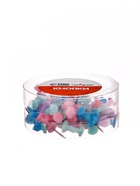 Кнопки силовые пастель 50 штук в пластиковой тубе - Фото 2