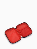 Косметичка-аптечка дорожная на молнии, с ручкой, маленькая, синяя - Фото 3