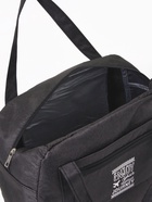 Сумка дорожная на молнии, отдел для обуви, наружный карман, держатель для чемодана, чёрная - Фото 3