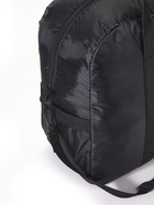 Сумка дорожная на молнии, 3 наружных кармана, держатель для чемодана, длинный ремень, чёрная - Фото 3