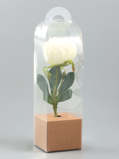 Коробка для мини букетов 28×8×8 см, крафт