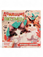 HAPPY VALLEY Игрушка-сюрприз "Домашние питомцы", коты 10656935 - фото 2829546