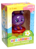Игрушка детская, неваляшка «Зайчик», фиолетовый - Фото 4