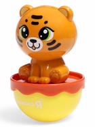 Игрушка детская, неваляшка «Тигрёнок», оранжевый - Фото 2