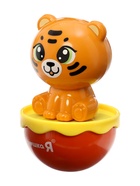 Игрушка детская, неваляшка «Тигрёнок», оранжевый - Фото 5