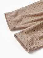 Брюки детские Крошка Я «Горошек», рост 92-98 см, бежевые 10838249