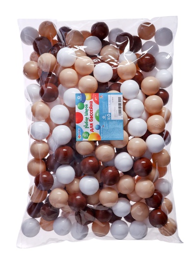 Шарики для сухого бассейна, диаметр 5 см, разноцветные, 200 шт.