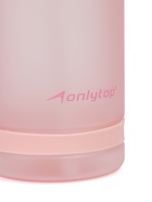 Бутылка для воды onlytop, 550 мл, тритан, с трубочкой, с поильником, розовая - Фото 11