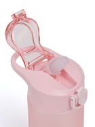 Бутылка для воды onlytop, 550 мл, тритан, с трубочкой, с поильником, розовая - Фото 7