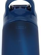 Бутылка для воды onlytop, 550 мл, тритан, с трубочкой, с поильником, синяя - Фото 10