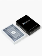 Карты игральные пластиковые 54 шт. Poker Club, для игры в покер, 9×6 см, синяя рубашка - Фото 2