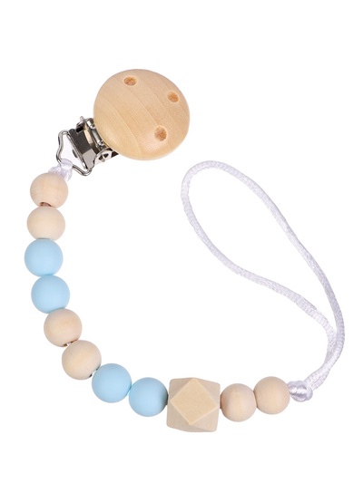 Держатель для пустышки деревянный, Mum&Baby