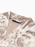 Костюм домашний женский (жакет, брюки) KAFTAN Velvet, размер 52-54, бежевый - Фото 11