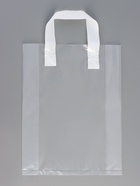 Пакет полиэтиленовый с боковой складкой и петлевой ручкой, прозрачный, 25×32+8 см ± 5% 60 мкм - Фото 3