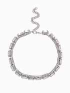 Чокер-колье «Сияние» соло, цвет белый в серебре, 36 см - Фото 3