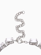 Чокер-колье «Сияние» соло, цвет белый в серебре, 36 см - Фото 5