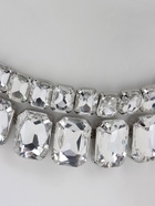 Чокер-колье «Сияние» дуэт, цвет белый в серебре, 36 см - Фото 3