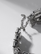 Чокер-колье «Сияние» трио, цвет белый в серебре, 36 см - Фото 3