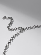 Чокер-колье «Сияние» трио на увеличение, цвет белый в серебре, 36 см - Фото 3