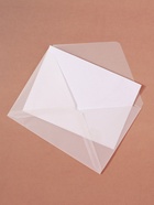 Набор 30 штук конвертов из кальки прозрачные, 11.5×16.5 см, плотность 113 г/м² - фото 54797375