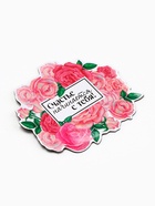 Магнит полимерный на 8 Марта, «Счастье начинается с тебя», 7×6.1 см - Фото 3