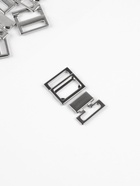 Застёжка для купальника, металлическая, 15 мм, 5 шт., цвет серебряный - Фото 3